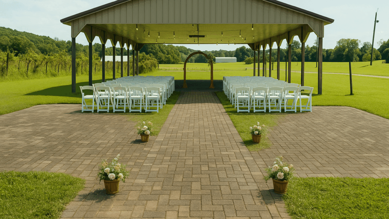 Pavilion Wedding